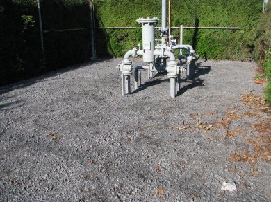 Electrical Substation needing a root barrier geotextile