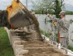 The Louisville office of the U.S. Army Corp build the TYPAR geocell flood walls