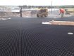 Porous pavers from TYPAR installed for a parking lot