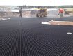 BodPave 85 permeable paving grids for a pervious employee parking lot in Arizona